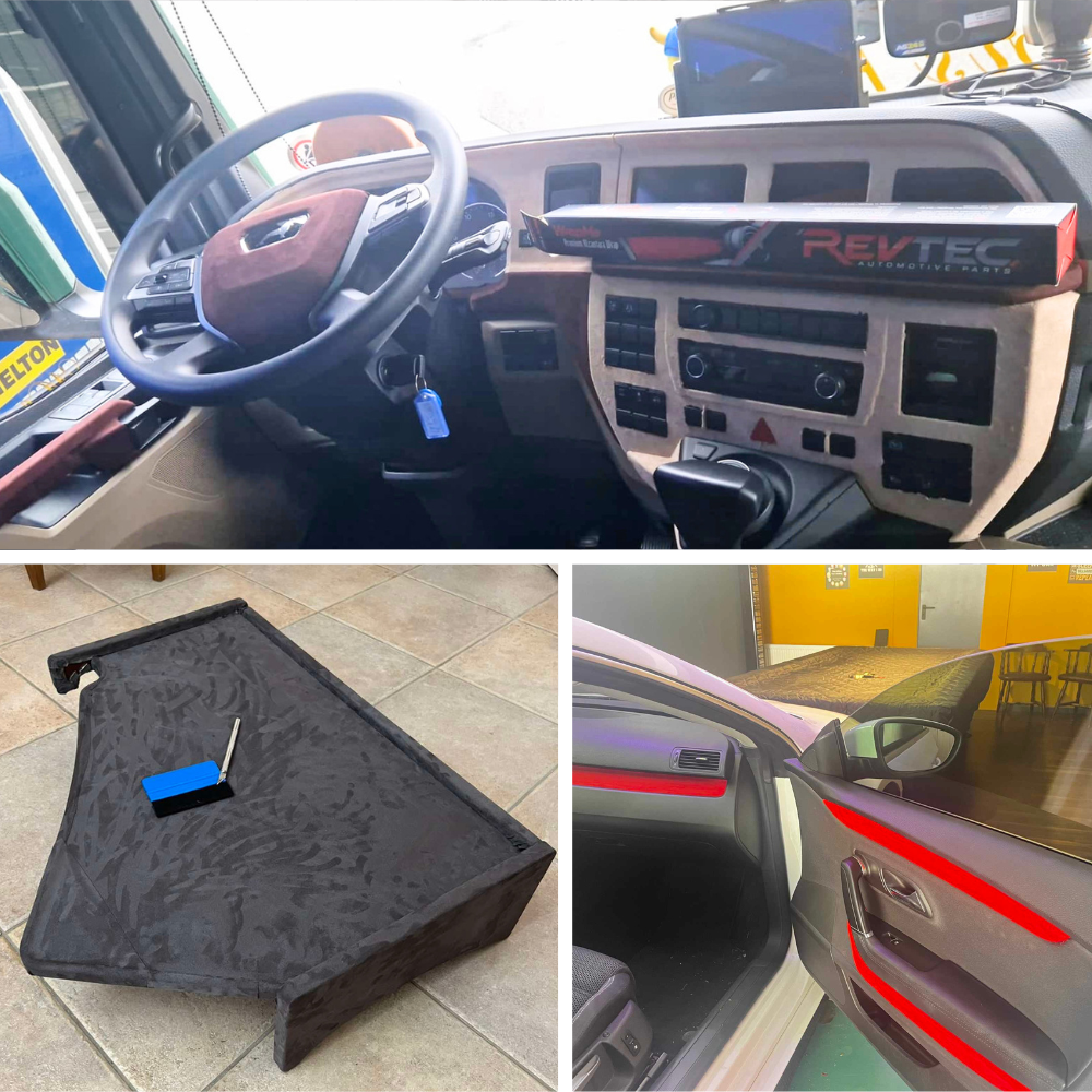 WrapMe™ - ΑΥΤΟΚΟΛΛΗΤΗ ΤΑΙΝΙΑ ALCANTARA ΣΕ 16 ΧΡΩΜΑΤΑ