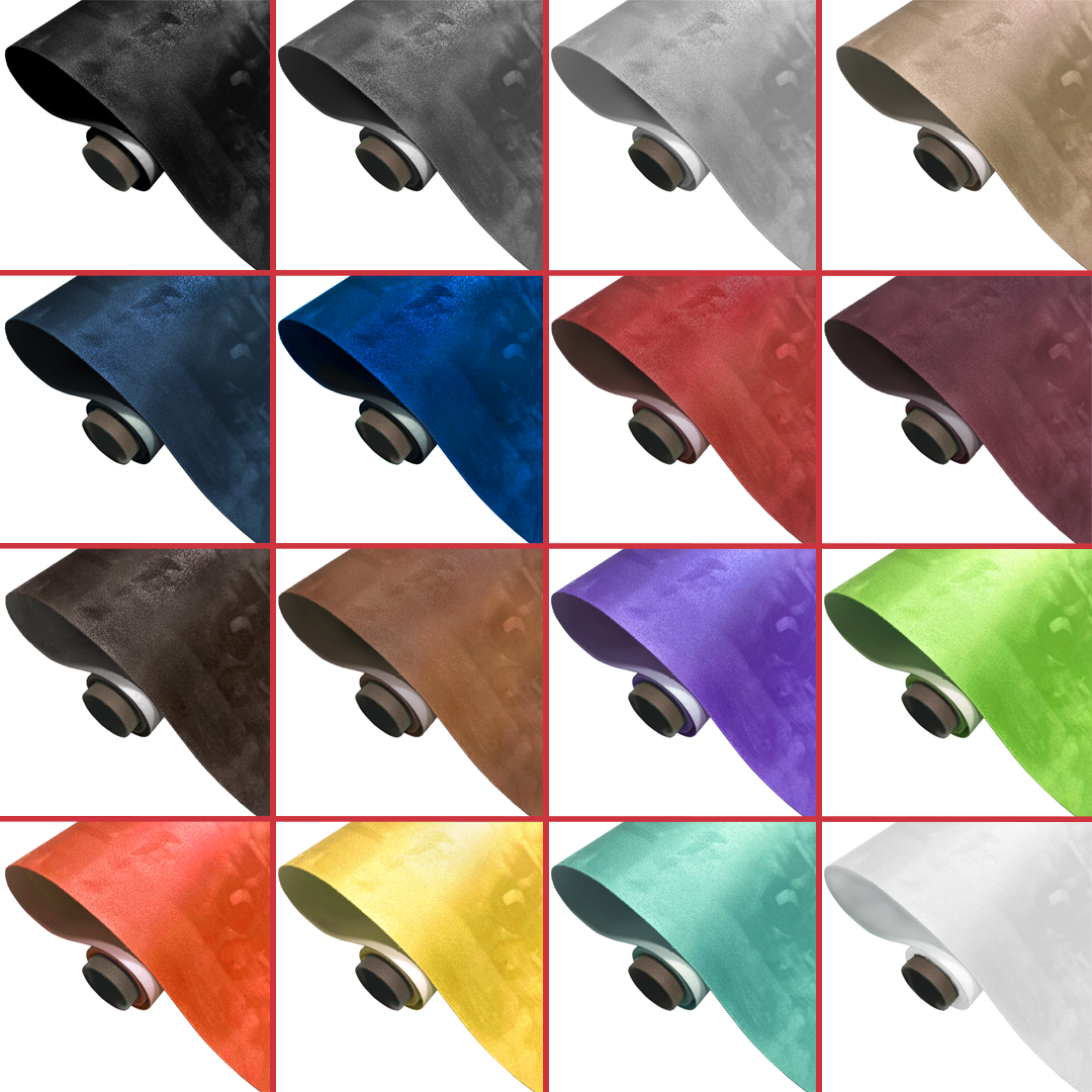 WrapMe™ - ΑΥΤΟΚΟΛΛΗΤΗ ΤΑΙΝΙΑ ALCANTARA ΣΕ 16 ΧΡΩΜΑΤΑ